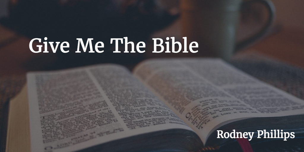 Give Me The Bible episode artwork